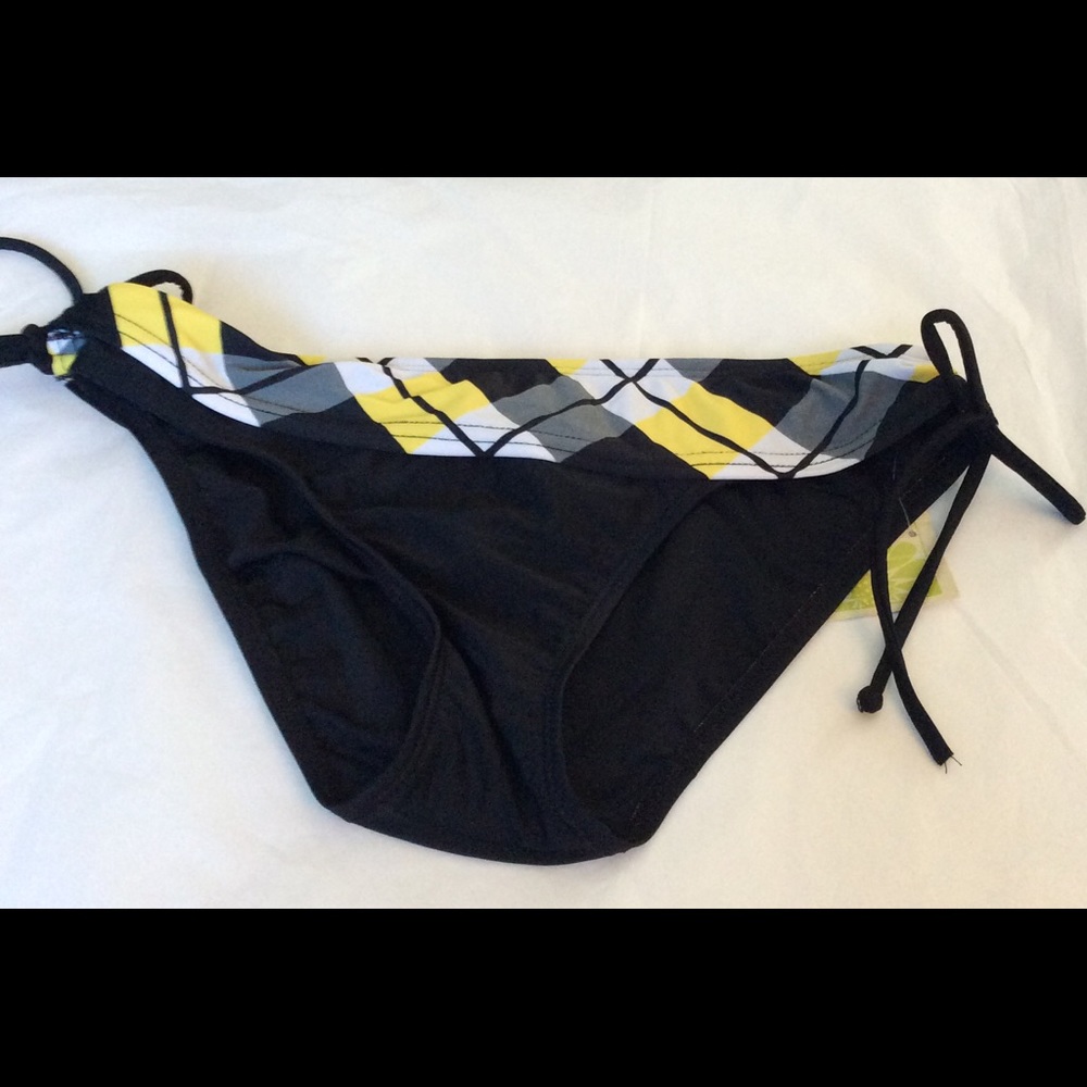 SALE Hobie Bikini Bottoms Checkered Waistband